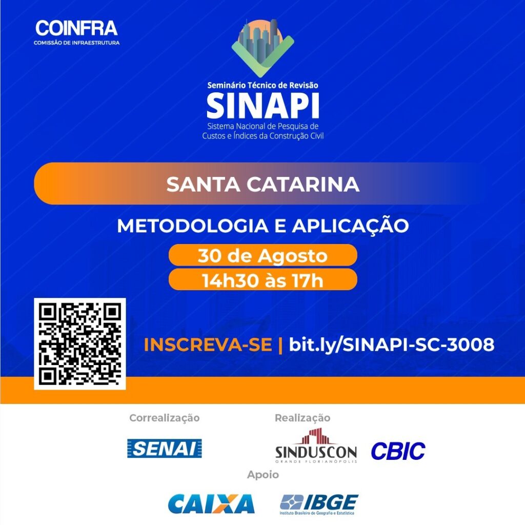 Seminário Técnico de Revisão SINAPI RS: Metodologia e Aplicação - SICEPOT -  RS